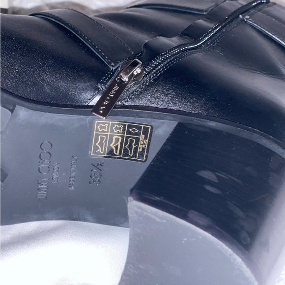 Jimmy Choo: Hank 65 boots : Black - Picture 3 of 14